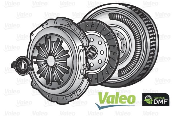 VOLANT+DEBRIYAJ SET AUDI A4 A6 PASSAT SUPERB 1.9TDI AJM ATJ AWX AVB BSV BPZ - VALEO 837041