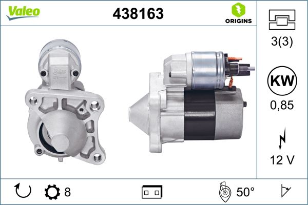 MARS MOTORU RENAULT MEGANE CLIO KANGO - VALEO 448163