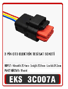 SOKET>RENAULT  PEUGEOT  FORD  FİAT    YM - EKS-3C007A
