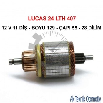 MARS KOLLEKTORU 12V ANADOLU MOTOR (619 241 09 AIT) - LUCAS LTH 407