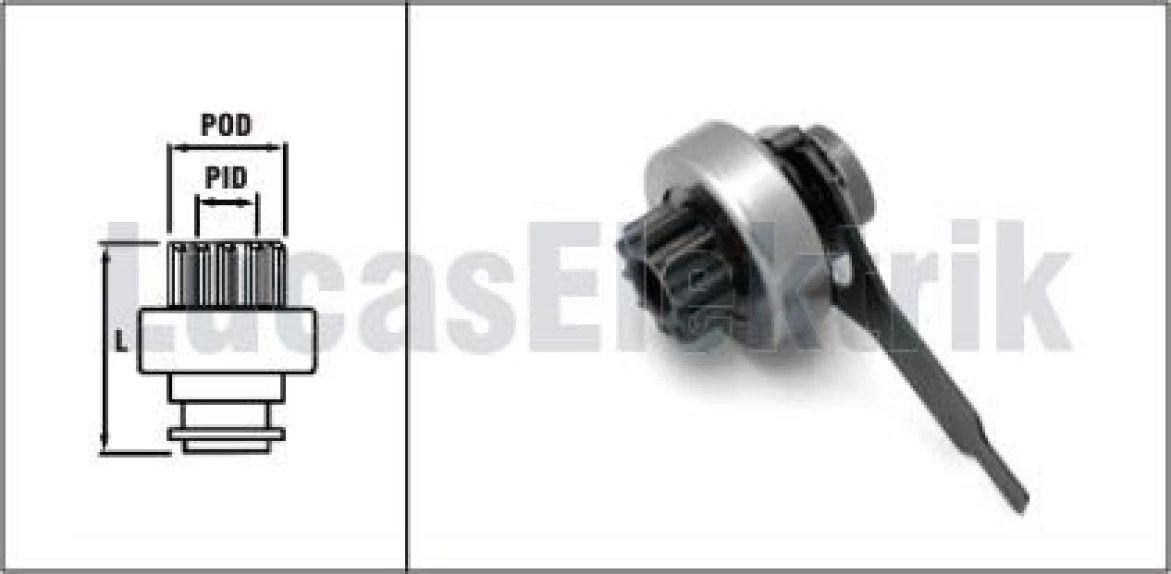 Ford Mars Dislisi 10dis (0823)ford Escort,fıesta,granada,orıon - Lucas Sdr0010