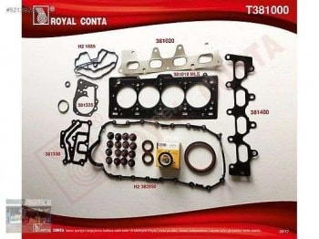 TAM TAKIM CONTASI SUBAP LASTIKLI KECELI CLIO LAGUNA MEGANE SCENIC 1,4 / 1,6 16V (K4K / K4M) - ROYAL T381000
