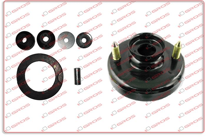 HONDA AMORTISOR KULE TAKOZU ARKA L/R TAKIM FULL SET HONDA CIVIC 1.4 1.5 1.6 96>01 (2LASTIK+2PUL+1BORU+1TAK - GROS 27220/B