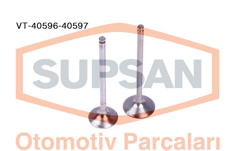 SUBAP TAKIMI EMME / EGSOZ P306 GTI XSARA XU10J4RS (2,0 16V) OLCU: (34*6*106,4) / (30,7*6*105,3) - SUPSAN TV-40596-40597
