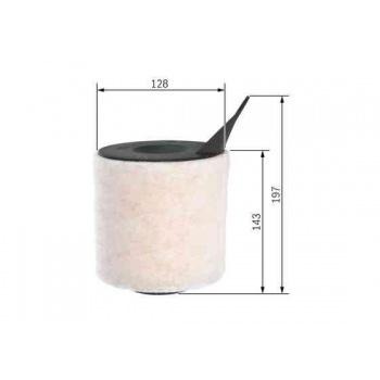 HAVA FILTRESI BMW E87 07>11 E90 07>11 - BOSCH F026400095