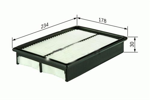 Hyundaı Hava Filtresi Hyundaı İ10 1,1 2008> - Sardes Sa2255