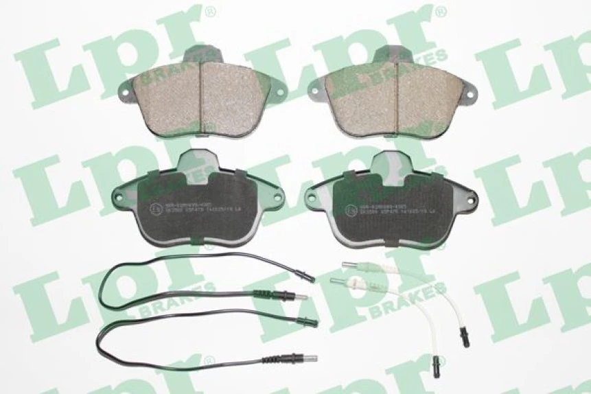 Psa On Fren Balatası P605 2,0 Sri (1991 ) Srti (1992 ) 3,0 Svi 123 Kw (1991 97) / (fisli) - Lpr 05p478