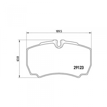 ARKA FREN DISK BALATA FORD TRANSIT V347 JUMBO 3,2TDCI 200PS 07>14 ARKA CIFT TEKER / IVECO DAILY III - MARELLI 323700017600
