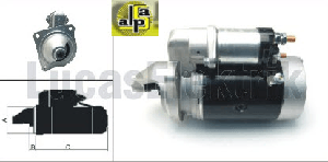 MARŞ MOTORU> 24V/4,0kW/9DİŞ TÜRK TRAKTÖR TD 75D - LUCAS-61924159