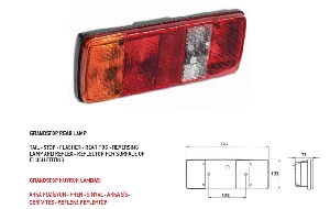 Unıversal Stop Camı-As 950 Sağ/sol - Varroc-1505s001y00a