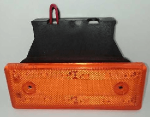 SIDE MARKER 12 LEDLİ BRAKETLİ SARI - SPRLIGHT-TAS008-12V-S