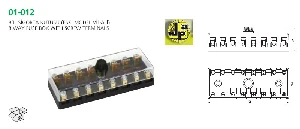 Unıversal 8'li Sigorta Kutusu (eski Model Vidalı) - Aksa-01012