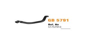 RADYATOR UST HORTUMU DOBLO 1,3 MULTIJET 05> - GB 72274