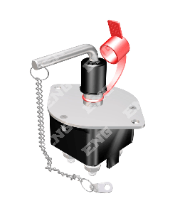 DEVRE KESİCİ 4 AYAKLI (GÜMÜŞ KAPLI - 2 AKÜ KESER) - ENG-050310