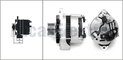 Bmc Truck Alternator A127 24v 55a Bmc Prof 822 827 Kamyonet - Lucas 619 201 52