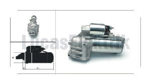 MARŞ MOTORU> 12V F.TRANSİT YM. V184 - LUCAS-LES0066
