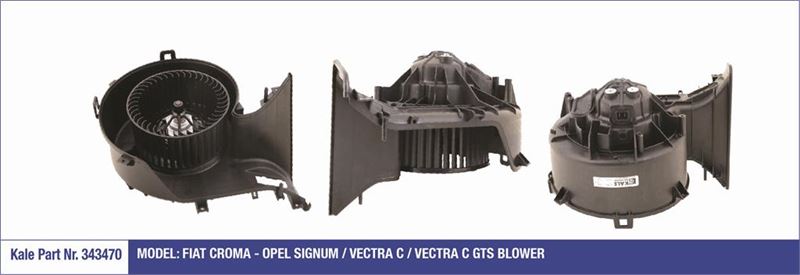 KALORIFER MOTORU CROMA / SIGNUM / VECTRA C / VECTRA C GTS 12V MANUEL KLIMALI - KALE 343470