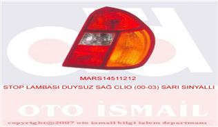 STOP LAMBASI SAG CLIO SYMBOL SARI 98 04 DUYSUZ - MARS 511212