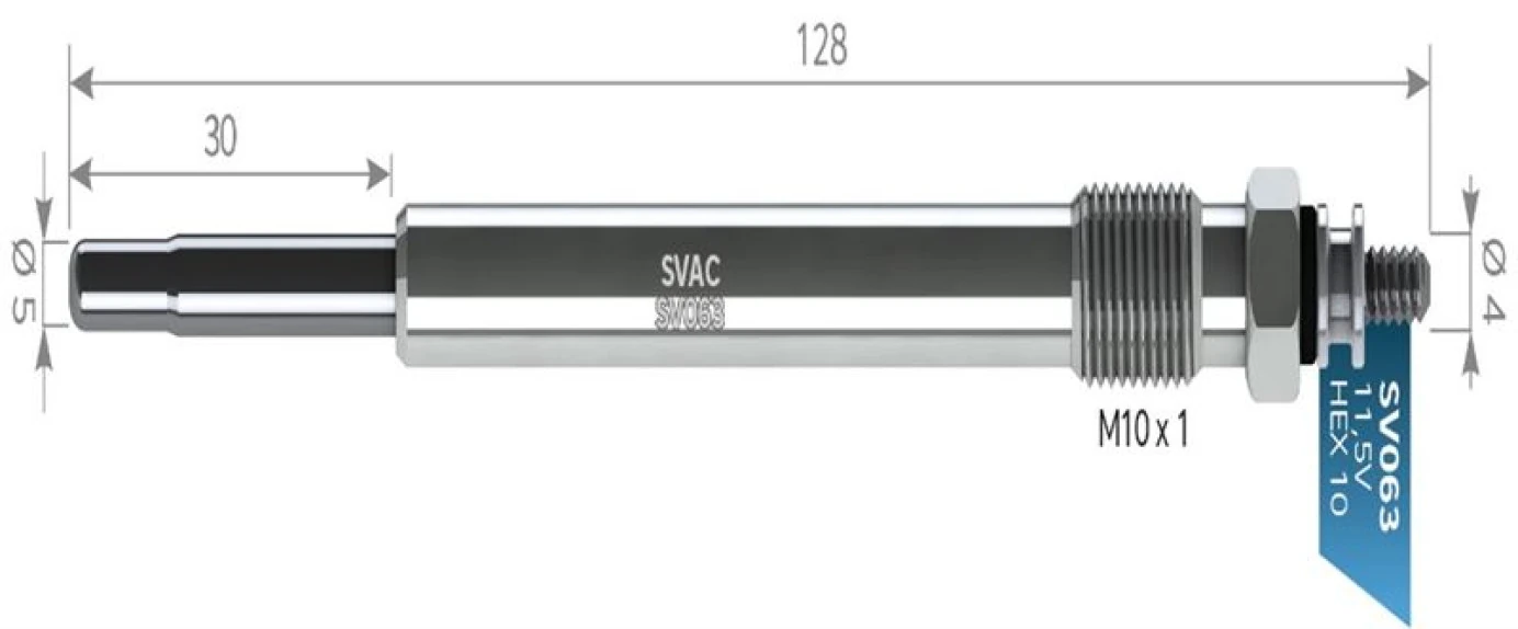 Mercedes Kizdirma Bujısı A-Class W168 01>04 Vaneo 414 02>05 - Svac Sv063