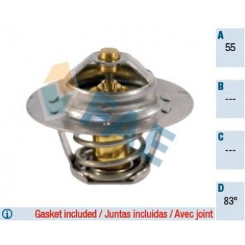 TERMOSTAT P306 GTI P306 P405 P406 P605 P806 XANTIA XM XSARA ZX 1,8 16V / 2,0 16V - FAE 5205383