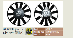 FAN MOTORU-VW GOLF III 1,8-1,9 97 TDI A/C - SGR-59532