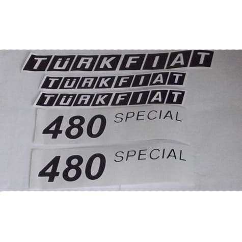 43557 480 Special Yan Yazı Takım 4999861 Erdal C-362 - PY-43557 - PY-43557