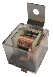 Unıversal Röle Çift Platinli Şeffaf 5 Uçlu Pro 12v 40 Amper **4 Platinli **bakır Komple - Wolfram-63315