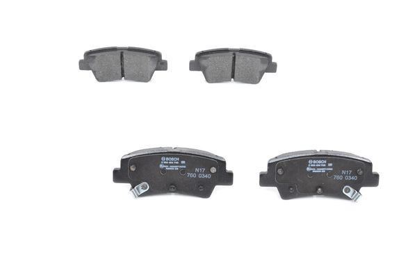 ARKA FREN BALATASI HYUNDAI ACCENT BLUE 11-> ELANTRA 11-> I40 11-> I30 11-> OPTIMA 11-15 RIO 11-> CEE - BOSCH 0986494768