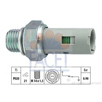 Renault Yag Musuru Clio II Kangoo Thalıa Symbol Sandero 1.2 1.4 1.6 - Facet 7.0153