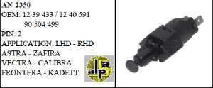 FREN MÜŞÜR>OPEL ASTRA - VECTRA - ZAFIRA    >>1239433/90504499 - MCAR-AN2350