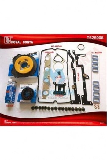 MOTOR TAKIM CONTA (ALT / UST FULL) S.K.C HARIC (REINZ KECELI SUBAP LASTIKLI) BOXER III JUMPER III 06 - ROYAL T626008