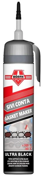 Yag & Antıfırız Sivi Conta Siyah Otomatık  200ml Alumınyum Kartus - Borfh 6021383