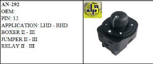 AYNA KUMANDA ANAHTARI>FIAT DUCATO II - III /BOXER / JUMPER   >>735511514 AN2816 - MCAR-AN292