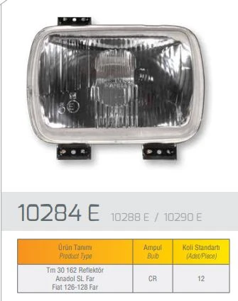 Bmc Ticarı Reflektor Tm 30 Parksız - Farba 10284d