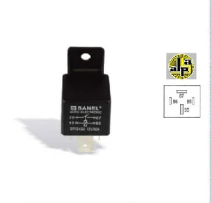 Unıversal Role-12v 80 A. 4 Uçlu 87 -2 Kalın/2ince Fiş- - Sanel-Sr1245a