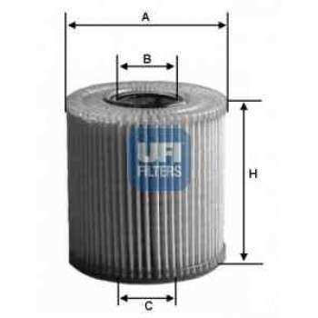 YAG FILTRESI BMW E46 E39 E38  X5 E53 LAND ROVER RANGE ROVER III 3.0 D - UFI 25.030.00