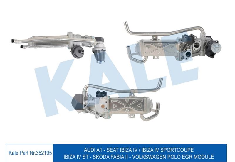 EGR VALFI 1,6 POLO 15> A1 11>14 IBIZA TOLEDO 13>15 FABIA 11>15 RAPID 12> ROOMSTER 11>15 - KALE 352195