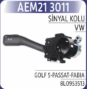 SİNYAL KOLU GOLF 5-PASSAT-FABIA - AEM-213011