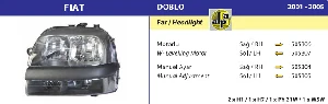 Unıversal Far-F.doblo (2001-2006) Motorlu Sağ - Ayfar-505306