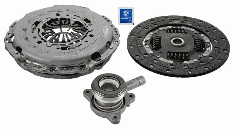 DEBRIYAJ SETI + ( RULMAN ) TRANSIT V347 11>14 V363 2.2TDCI 155PS PIKAP 14> RANGER 12> - SACHS 3000 990 530