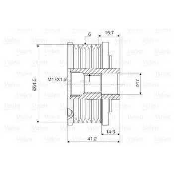 ALTERNATOR KASNAGI DOBLO PUNTO STILO 1,9JTD 01> VECTRA C 1,9CDTI 04> - VALEO 588009
