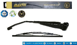 ARKA SİLGİ SÜPÜRGESİ KOLLU  14" 350 mm FORD TRANSIT CUSTOM 2016> SOL (FISKİYELİ) - MAXTEL-12602511