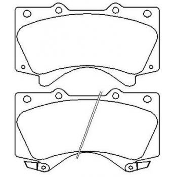 ON FREN BALATASI LANDCRUISER 09-12 LEXUS 07-> - BRAXIS AA0744