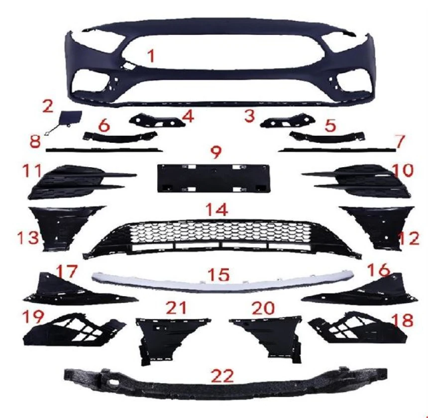 Mercedes On Tampon Set Amg W177 20> - Vortex V2205737