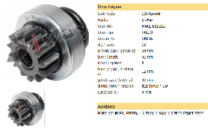 MARŞ DİŞLİ> FORD COURIER, FIESTA 1.6 TDCi, C-MAX 1.5 TDCi START STOP ( BOY 43 ) - TYPER-12VAL5699-Si-Way