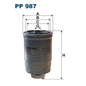 YAKIT FILTRESI SAAB 9,3 1,9D - FILTRON PP987