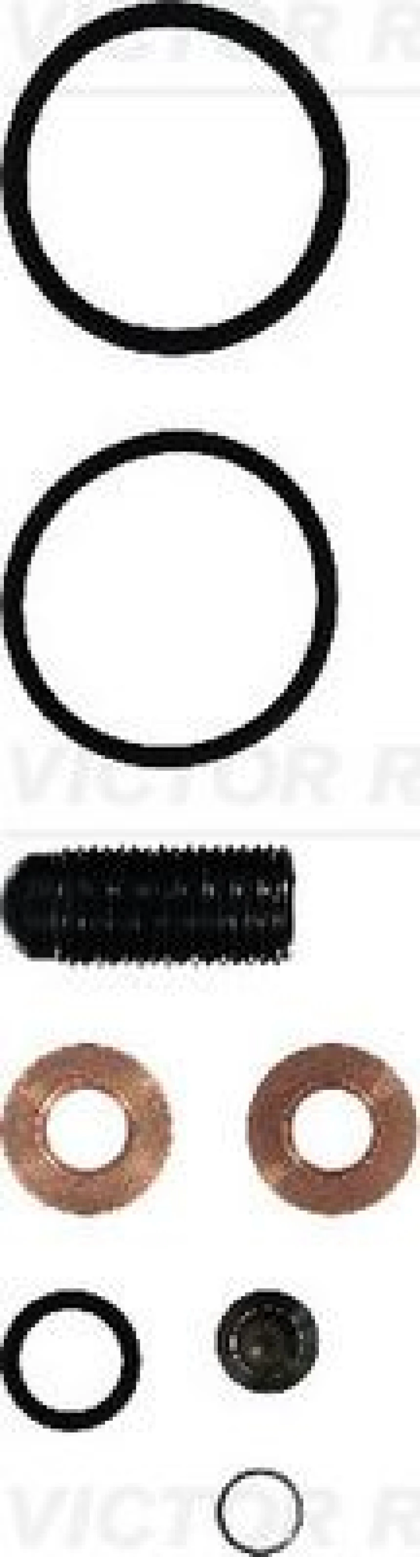 Vag Enjektor Meme Tamır Seti Bora Caddy Golf IV V Jetta Passat Polo Sharan Touran Touareg T5 A2 A3 A4 A6 - Victor Reinz 15-38642-03