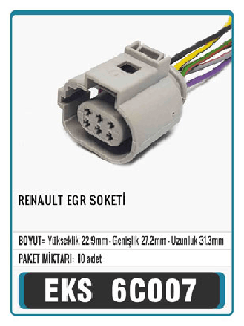 SOKET>RENAULT  EGR   S6006 - EKS-6C007