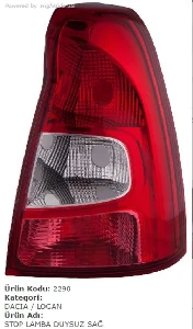 Unıversal Logan Stop Lamba Sağ 2009>>>> Dacia - Pleksan-2290