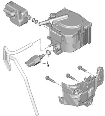 Psa Mazot Filtre Seviye Musuru 107 206 Nemo Bipper C2 C3 C3 II C3 Plurıel 1.4hdi Fiesta 1.4tdci 307 407 - Psa 191311